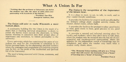 Throwback Thursday: “What a Union is For”