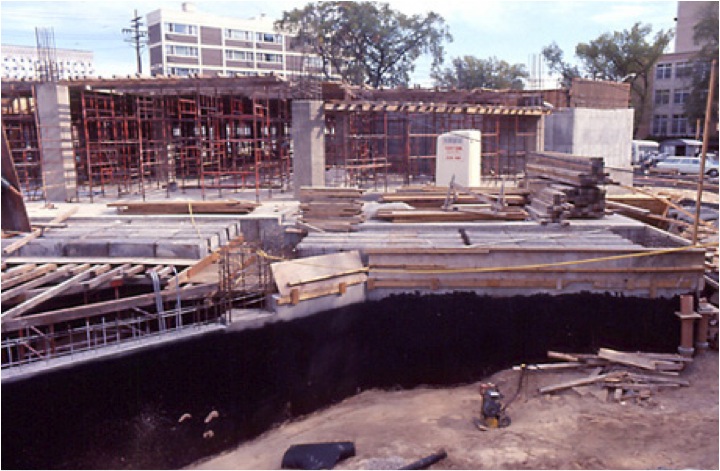 Throwback Thursday: construction of Union South in 1971