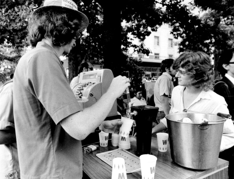 Throwback Thursday: Refreshments on the Terrace