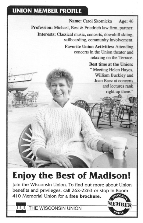 Throwback Thursday: Advertising with Union member profiles