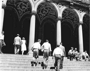 August - Memorial Union Stairs