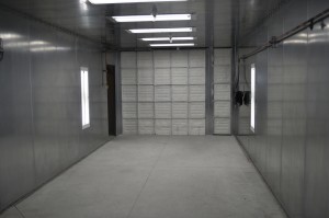 Paint Booth Area
