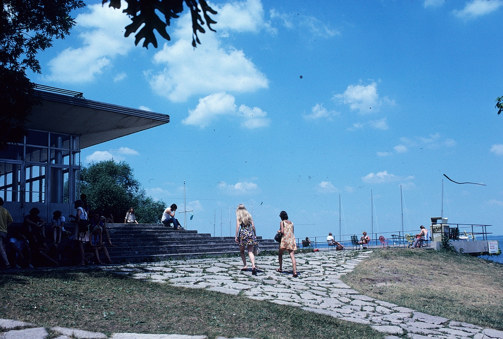 Throwback Thursday: Stone walkway to the Terrace