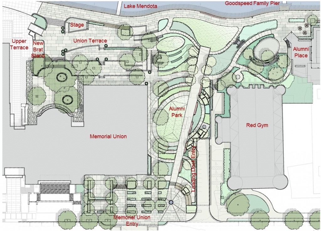 Draft plan of Alumni Park