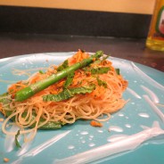 DIY springtime spring rolls