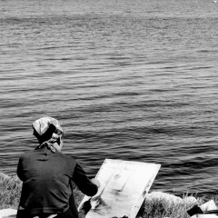 Throwback Thursday: Painting the Lake