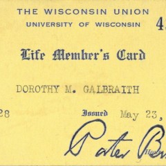 Throwback Thursday: 85-year-old Union Membership Card