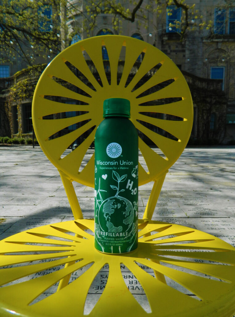 Pathwater aluminum water bottle is an alternative to single-use plastic