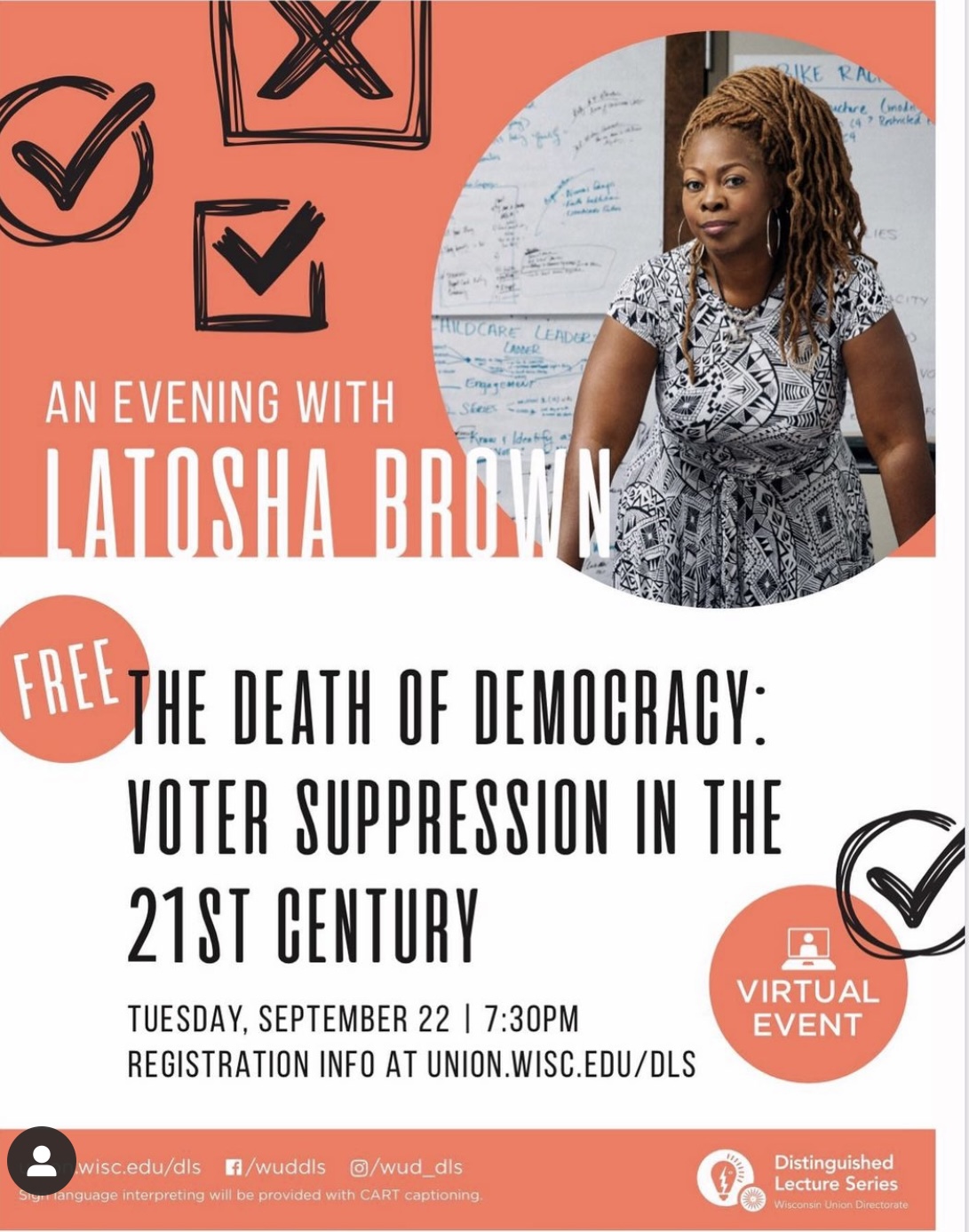 BehindtheScenes of a Virtual Wisconsin Union Event Terrace Views