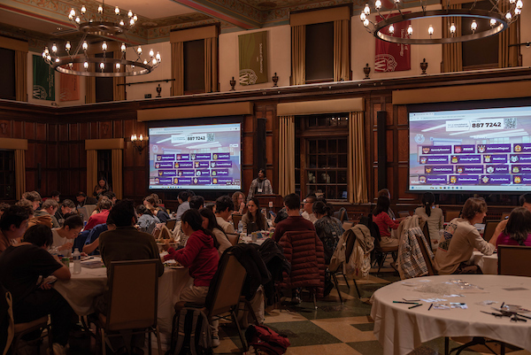 tripp commons with people dining in it