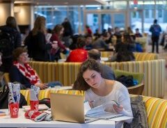 Renovated Memorial Union First Floor: The Ideal Study Spot for Finals Week